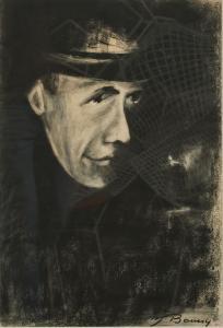BOUSSY Michel 1926-1999,Portrait de mineur,Mercier & Cie FR 2023-03-04