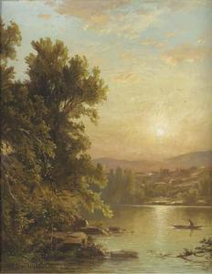 BOUTELLE DeWitt Clinton 1817-1884,Sunrise over the Catskills,1871,Christie's GB 2004-03-03