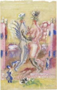 BOUTEN Armand 1893-1965,Zwei Geflügelte,Galerie Bassenge DE 2022-12-02