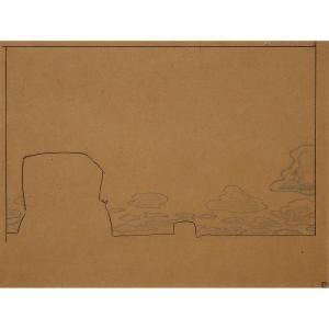 BOUTET DE MONVEL Bernard 1881-1949,Charrette et nuage,Tajan FR 2019-05-15