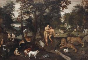 BOUTTATS Frederick I 1612-1661,The Garden of Eden with the Fall of Men,Christie's GB 2015-11-17