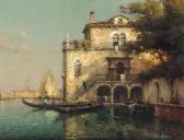 BOUVARD Antoine 1913-1972,A conversation on a Venetian backwater,Christie's GB 2015-01-21