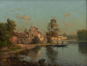 BOUVARD Antoine 1840-1920,European Scene,Leonard Joel AU 2023-10-24