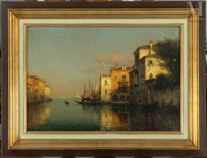 BOUVARD Colette 1941-1996,Canal à Venise,Millon & Associés FR 2022-03-24