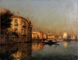 BOUVARD Eloi Noel 1875-1957,Gondole à Venise,Libert FR 2019-04-03