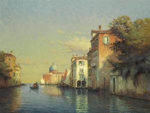 BOUVARD Noel Georges 1912-1975,Venice by twilight,Bonhams GB 2014-03-18