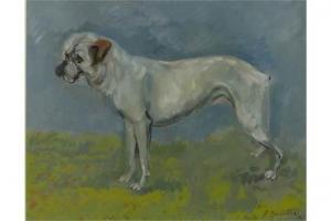 BOUVERIE P,Portrait of a dog,1967,Burstow and Hewett GB 2015-10-21