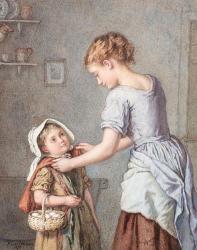 BOUVIER Agnes Rose 1842-1892,A little offering,1875,Bonhams GB 2010-02-03