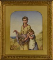BOUVIER Agnes Rose 1842-1892,Mother and Child,Bamfords Auctioneers and Valuers GB 2018-04-25