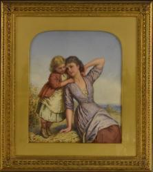 BOUVIER Agnes Rose 1842-1892,Mother and Child,Bamfords Auctioneers and Valuers GB 2018-04-25
