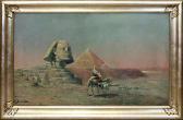 BOUVIER E.M 1900-1900,Sphinx und Pyramiden von Gizeh,Reiner Dannenberg DE 2017-12-01