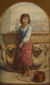BOUVIER Jules 1800-1867,Girl at a Well-head,David Lay GB 2019-01-31