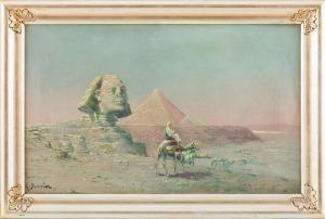 BOUVIER M 1800-1800,Sphinx und Pyramiden von Gizeh,Leo Spik DE 2017-09-28