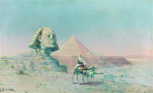 BOUVIER M 1800-1800,The Sphinx and Pyramids of Giza,Palais Dorotheum AT 2018-06-19