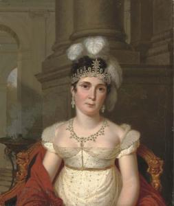 BOUVIER Pierre Louis 1766-1836,Portrait of the Empress Josephine,Christie's GB 2005-10-19