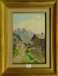 BOVIER LAPIERRE Jeanne 1908-1987,Paysage au Mont-Blanc,Siboni FR 2020-03-15