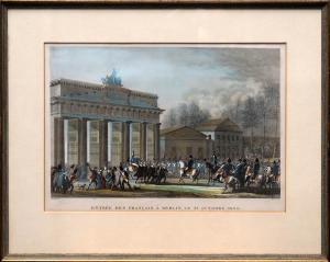 BOVINET Edme 1767-1832,Entrée des Francais à Berlin, le 27 Octobre 1806,Bloss DE 2019-01-21