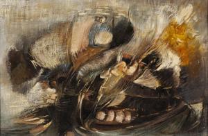 BOVIO DI GIOVANNI Alfredo 1907-1995,Feathers and Butterflies,1965,Babuino IT 2014-11-19