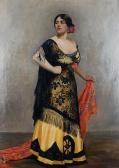 BOWDEN Sue E 1900-1900,Portrait of a lady in Spanish costume,Bonhams GB 2008-11-18