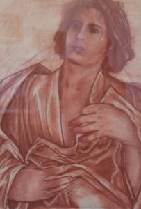 BOWEN Laurence Llewelyn 1965,Self Portrait,Rowley Fine Art Auctioneers GB 2022-01-15