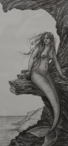 BOWEN Laurence Llewelyn 1965,The Mermaid,Rowley Fine Art Auctioneers GB 2022-03-12