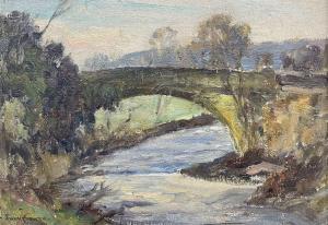 BOWEN Owen 1873-1967,A Stone Bridge at Dusk,David Duggleby Limited GB 2024-04-04