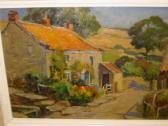 BOWEN Owen 1873-1967,North East Yorkshire Village Scenes,Hartleys Auctioneers and Valuers 2009-03-11