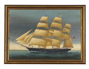 BOWER John,The clipper ship 'West Australian',19th century,Leonard Joel AU 2020-11-01