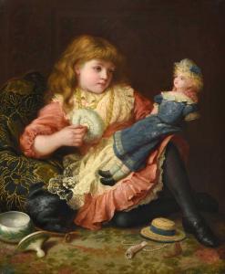 BOWKETT Jane Maria 1837-1891,Powder and Puff,Tennant's GB 2023-07-15