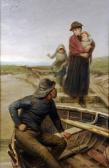 BOWKETT Jane Maria 1837-1891,The Boat Trip,1889,Bamfords Auctioneers and Valuers GB 2008-09-11