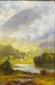 BOWKETT Nora 1800-1900,Highland landscape,Gilding's GB 2023-05-03