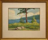 BOWLES A. M 1896-1979,Fallen Leaf Lake Tahoe,1896,Clars Auction Gallery US 2010-01-11