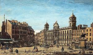 BOWLES John 1701-1779,A View of Northumberland House, Charing Cross, & ,Rowley Fine Art Auctioneers 2016-08-31