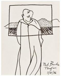 BOWLES Paul 1910-1999,Self-portrait,1976,Bloomsbury New York US 2009-09-24