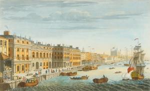 BOWLES Thomas 1712-1767,A View of the Custom House,Rosebery's GB 2022-08-18