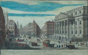 BOWLES Thomas 1712-1767,A view of the Mansion House appointed for the Lord,Rosebery's GB 2022-06-22