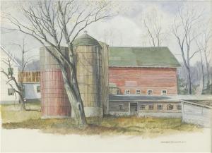 Bowman George 1900,Barn Study, NH,Eldred's US 2007-11-16