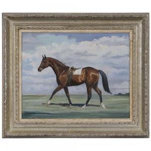 BOWMAN Jean Eleanor 1917-1994,Saddled Horse,Brunk Auctions US 2017-07-22