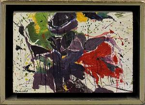 BOWMAN William 1900-2000,Abstract Composition,Clars Auction Gallery US 2013-08-11