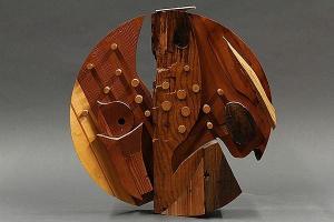 BOWMAN William 1900-2000,Circular Assemblage,1985,Clars Auction Gallery US 2013-08-11