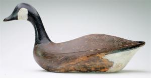 BOWMAN William,Rare hollow carved Canada goose with incised bill ,Guyette & Schmidt 2024-02-10