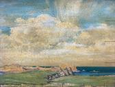 BOWMAR PORTER Arthur 1876-1960,Sea from the Clifftop,David Duggleby Limited GB 2023-10-21
