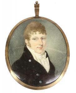 BOWRING Joseph 1760-1817,Portrait of a Gentleman,1804,Tennant's GB 2024-01-12