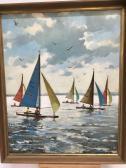 BOWYER Alan J 1900-1900,boating scene,20th century,Reeman Dansie GB 2020-09-20