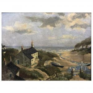 BOWYER Alan J 1900-1900,Cottage on a coastal inlet,Gilding's GB 2019-01-22