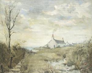 BOWYER Alan J 1900-1900,Cottage on the Cliff,Simon Chorley Art & Antiques GB 2017-05-23