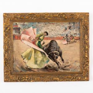 BOWYER Alan J 1900-1900,La corrida,20th century,Wannenes Art Auctions IT 2023-02-02