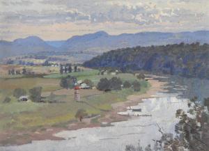 BOXALL Arthur d'Auvergne 1895-1944,The River,Elder Fine Art AU 2022-10-16