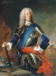 BOY Gottfried,Portrait of George II (1727-1760), three-quarter-l,1747,Christie's 2004-01-23