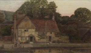 BOYCE George Price 1826-1897,A receiving house of the Royal Humane Society,,18th century,Rosebery's 2023-07-19